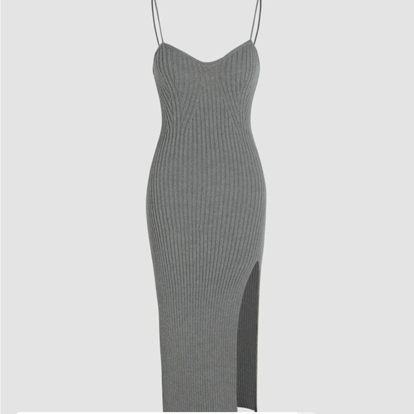 Gray Cider Sweater Dress - Picture 5 of 6